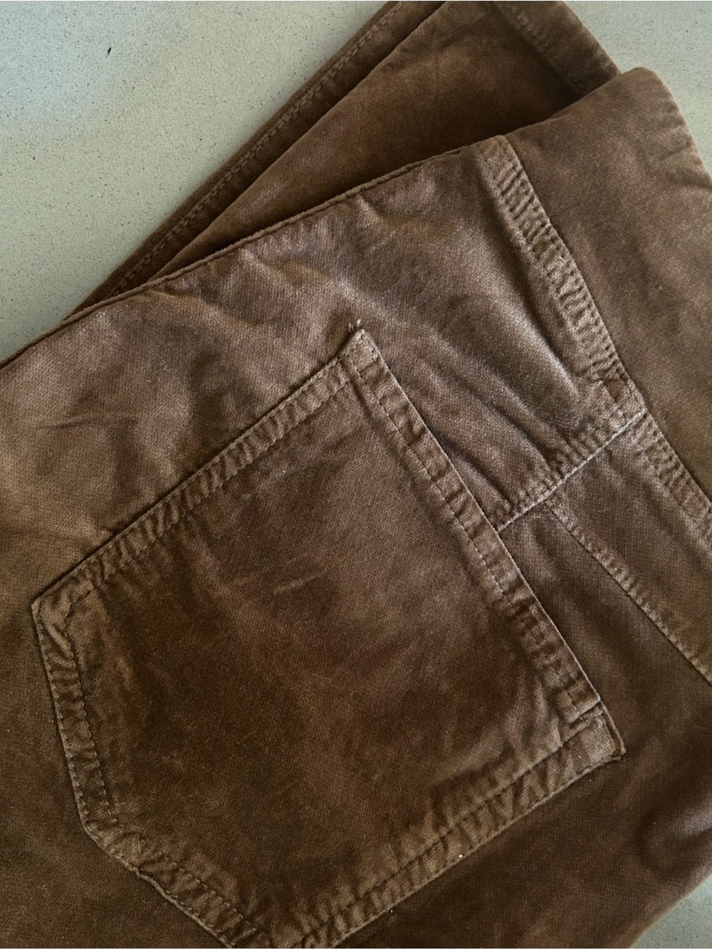 Free People Brown soft flare pants
